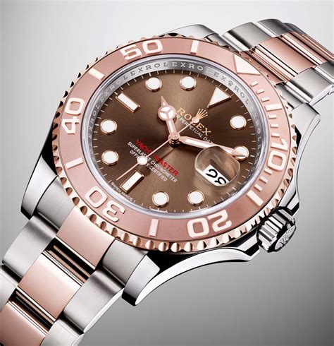 rolex yacht master everose gold replica|rolex yacht master 40mm price.